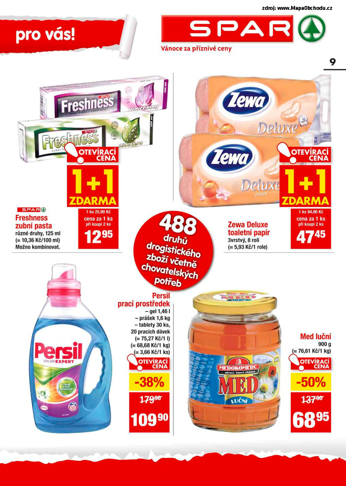 Stránka č. 9 - Akční leták Spar