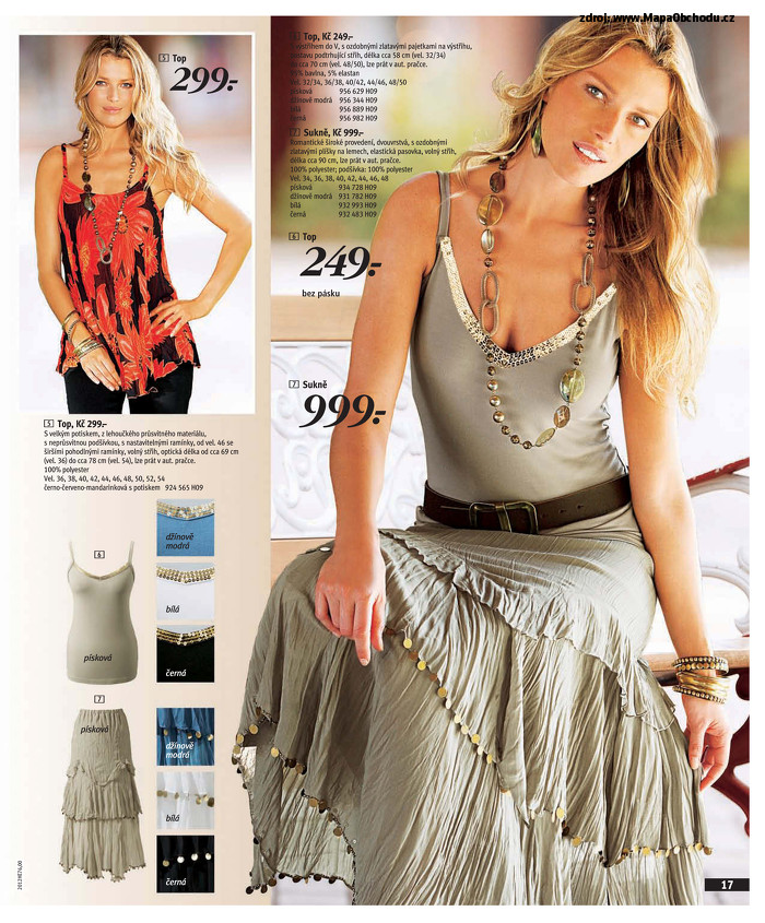 Stránka č. 19 - Akční leták bonprix  nejnovější trendy! Móda JARO/LÉTO 2012