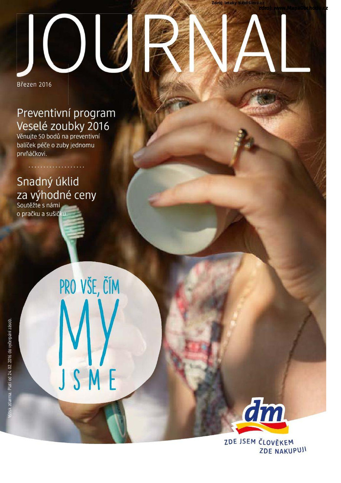 Stránka č. 1 - Akční leták dm drogerie