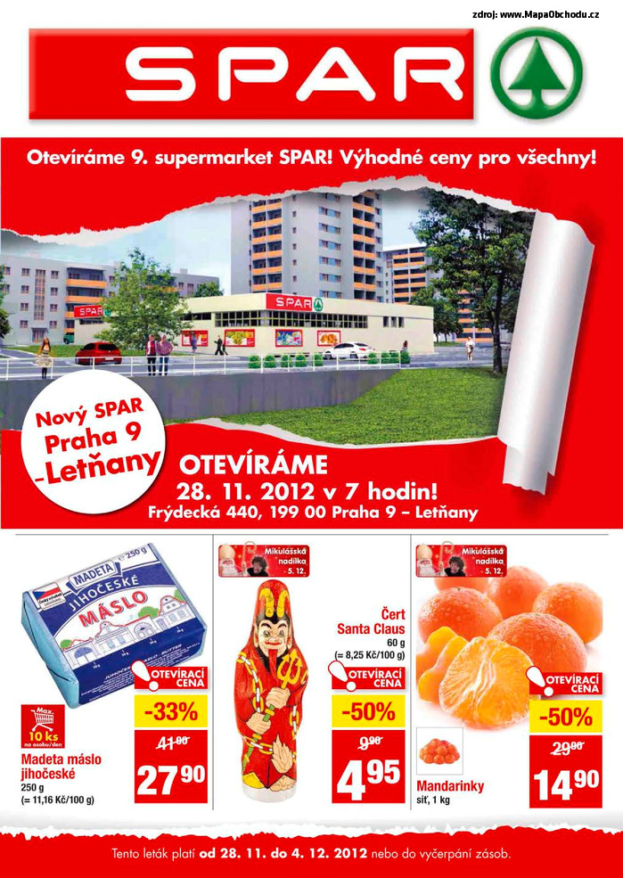 Stránka č. 1 - Akční leták Spar