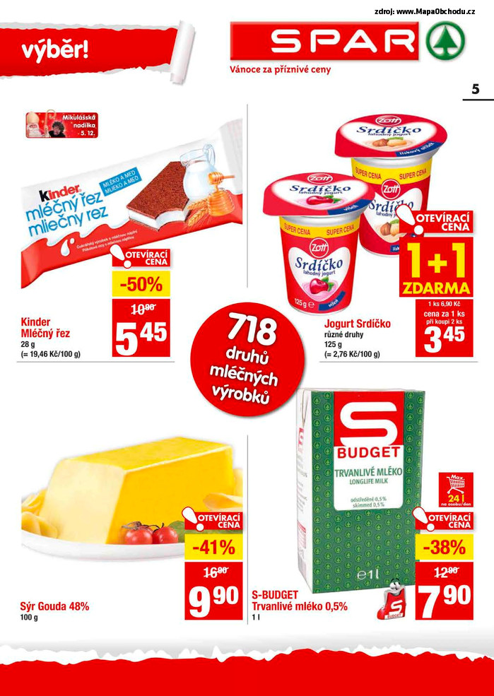 Stránka č. 5 - Akční leták Spar