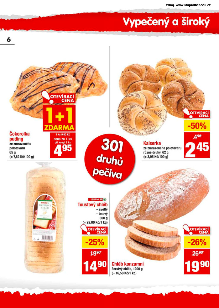 Stránka č. 6 - Akční leták Spar