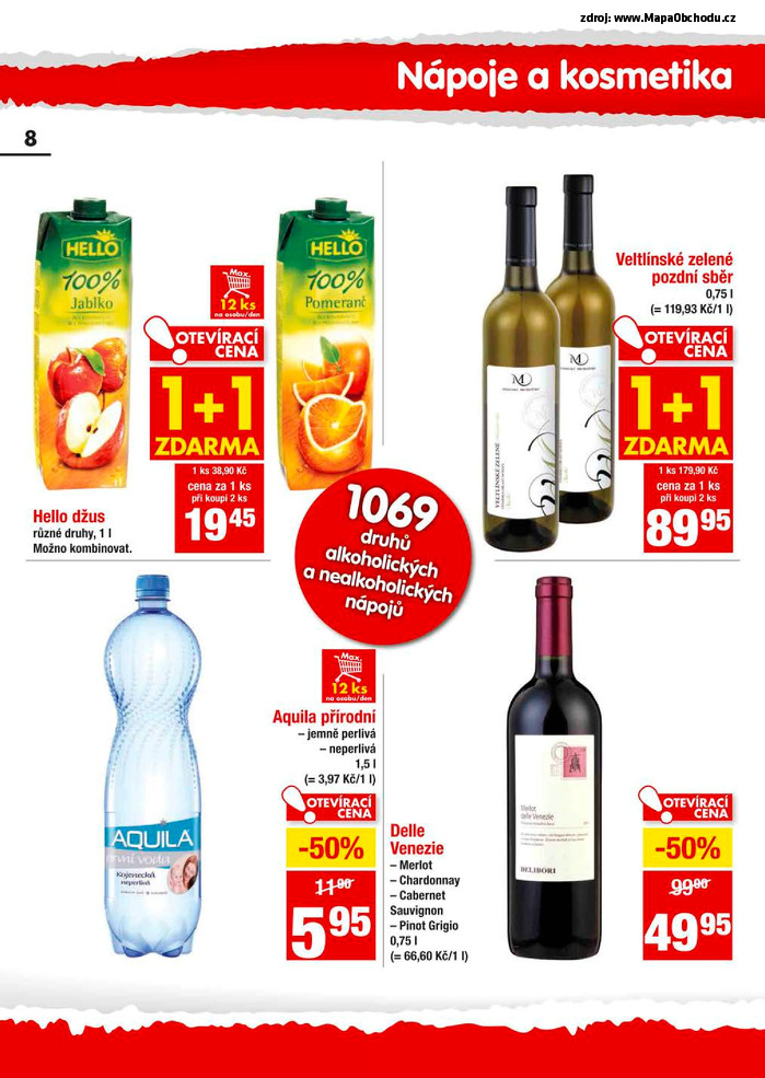 Stránka č. 8 - Akční leták Spar