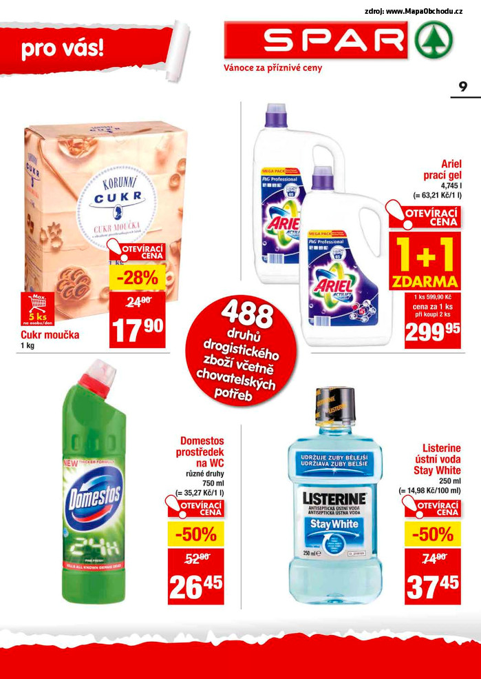 Stránka č. 9 - Akční leták Spar