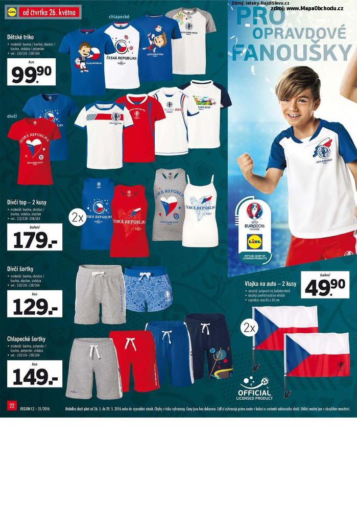 Stránka č. 22 - Akční leták Lidl