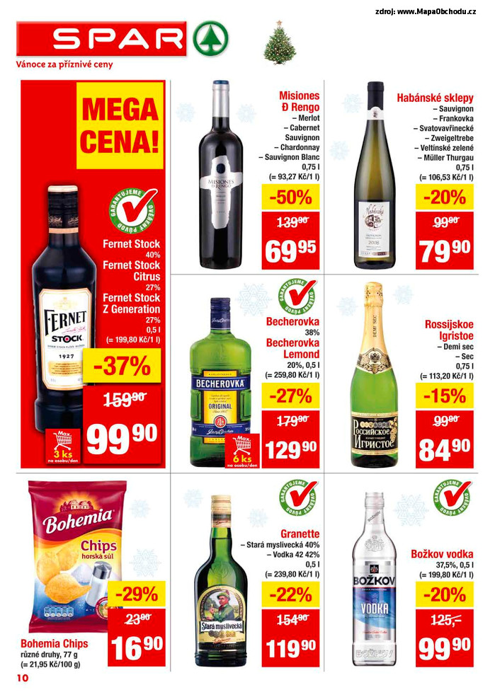 Stránka č. 10 - Akční leták Spar