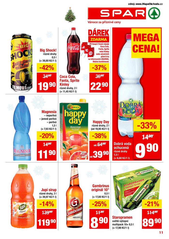 Stránka č. 11 - Akční leták Spar