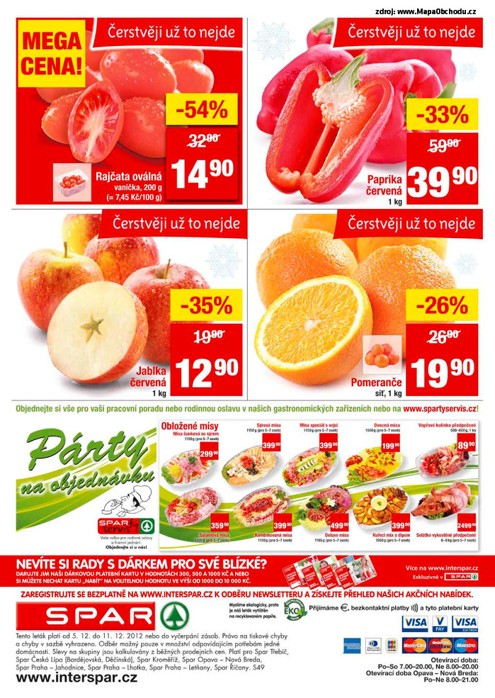 Stránka č. 12 - Akční leták Spar