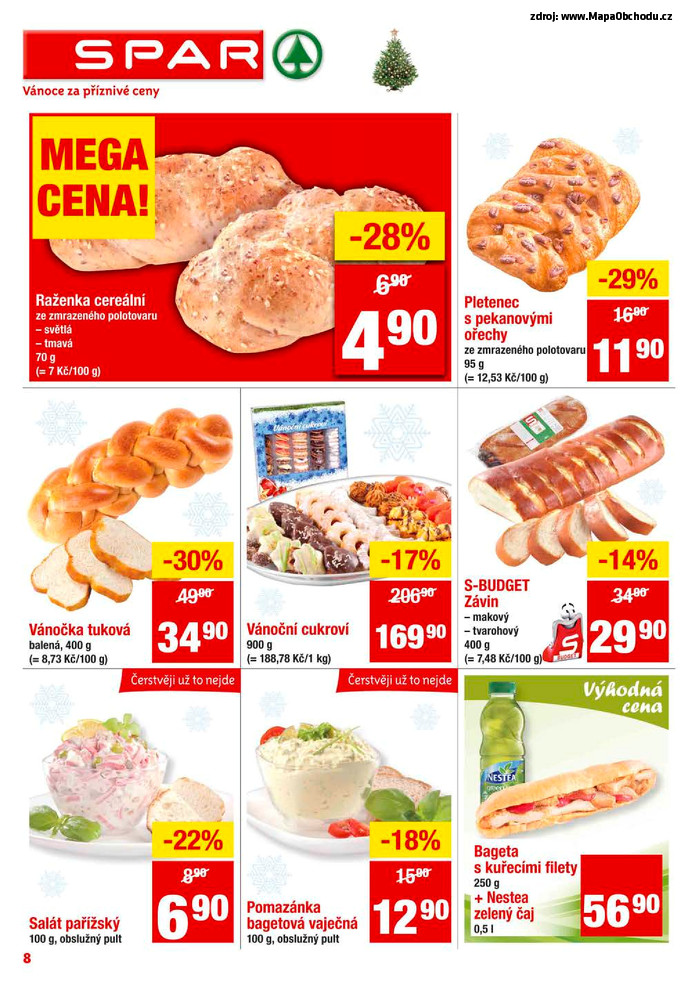 Stránka č. 8 - Akční leták Spar