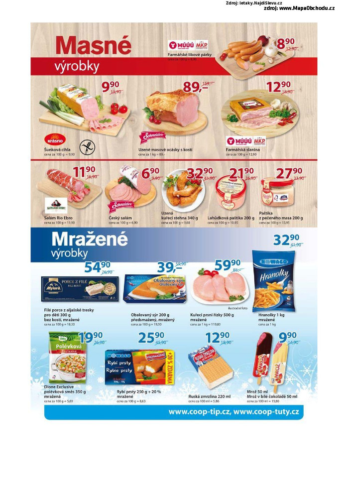 Stránka č. 3 - Akční leták COOP Tip
