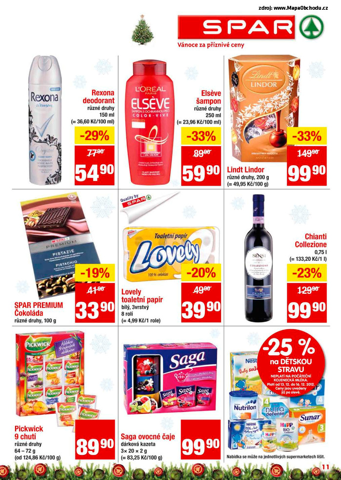Stránka č. 11 - Akční leták Spar