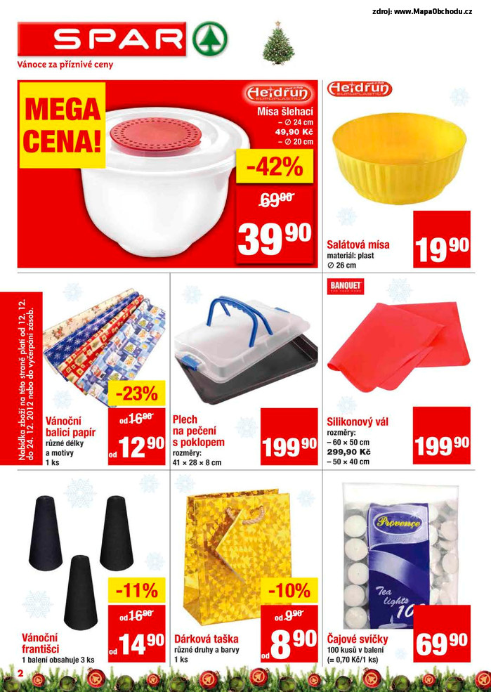 Stránka č. 2 - Akční leták Spar
