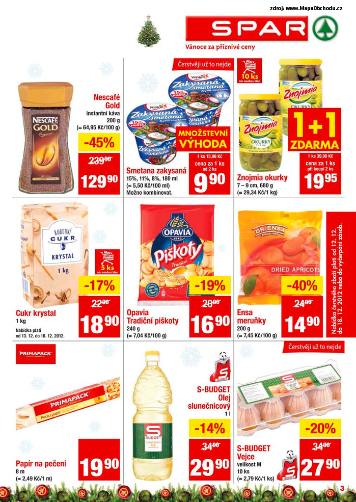Stránka č. 3 - Akční leták Spar