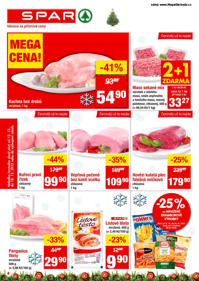Stránka č. 4 - Akční leták Spar