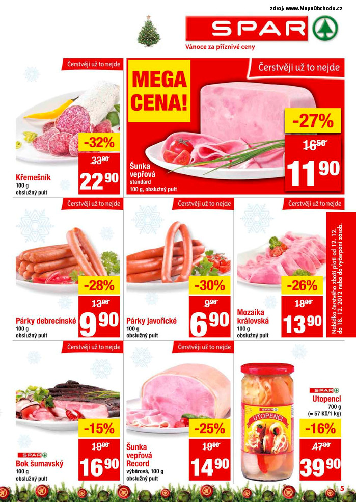 Stránka č. 5 - Akční leták Spar