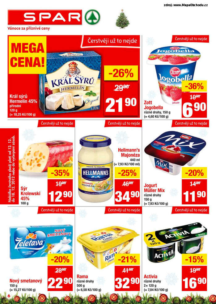 Stránka č. 6 - Akční leták Spar