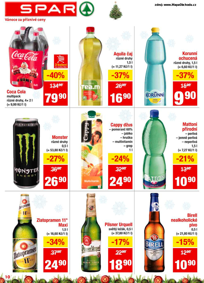 Stránka č. 10 - Akční leták Spar