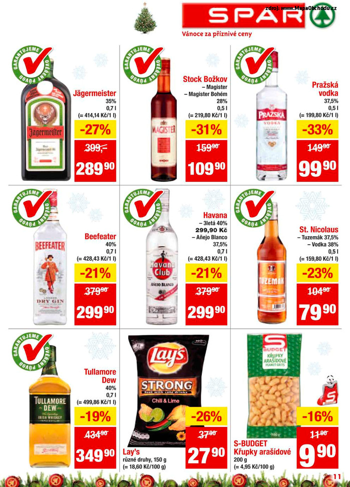 Stránka č. 11 - Akční leták Spar