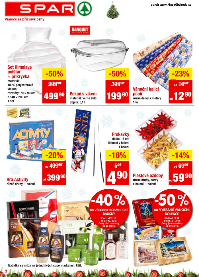 Stránka č. 2 - Akční leták Spar