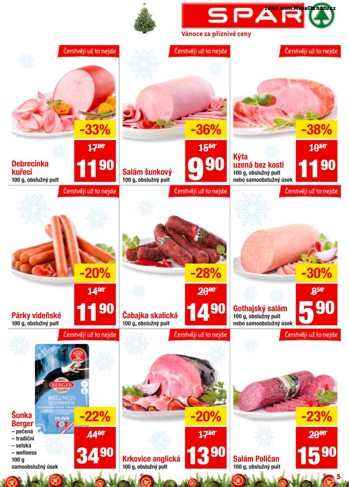 Stránka č. 5 - Akční leták Spar
