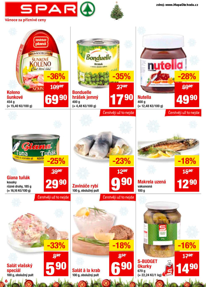 Stránka č. 6 - Akční leták Spar