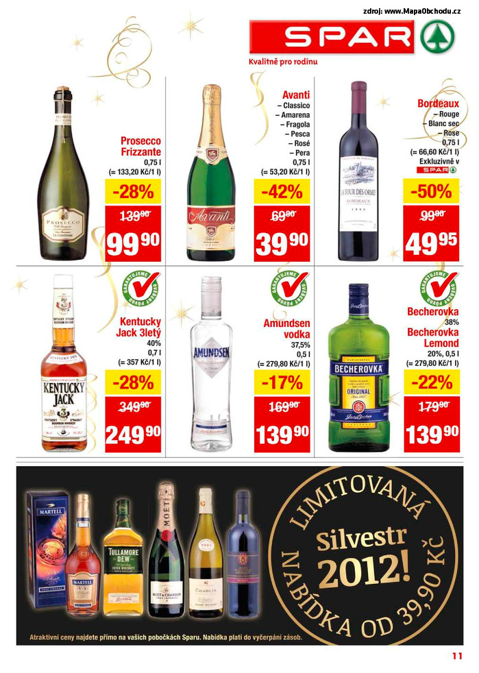 Stránka č. 11 - Akční leták Spar
