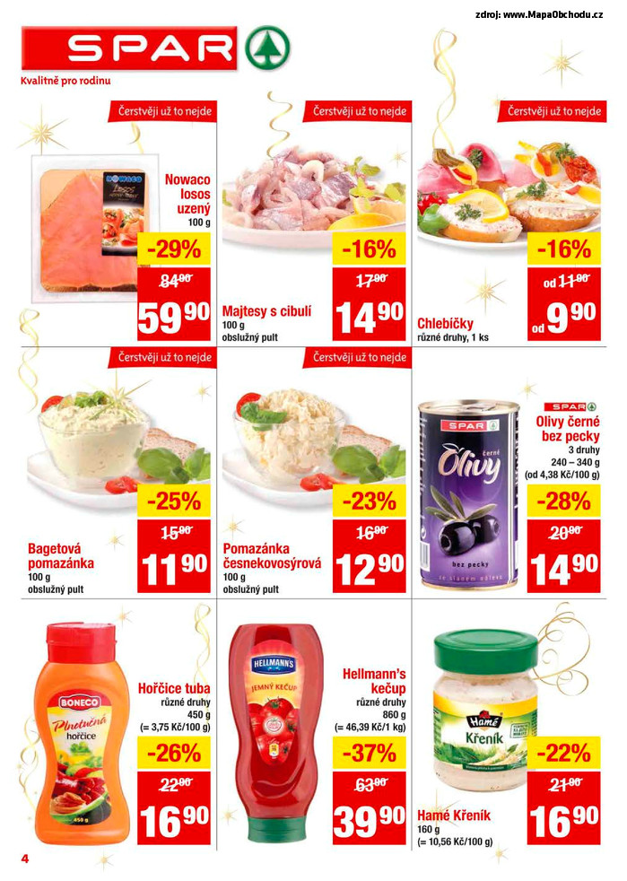 Stránka č. 4 - Akční leták Spar