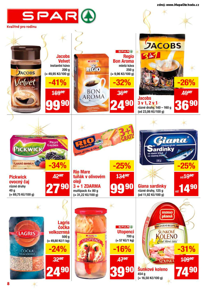 Stránka č. 8 - Akční leták Spar