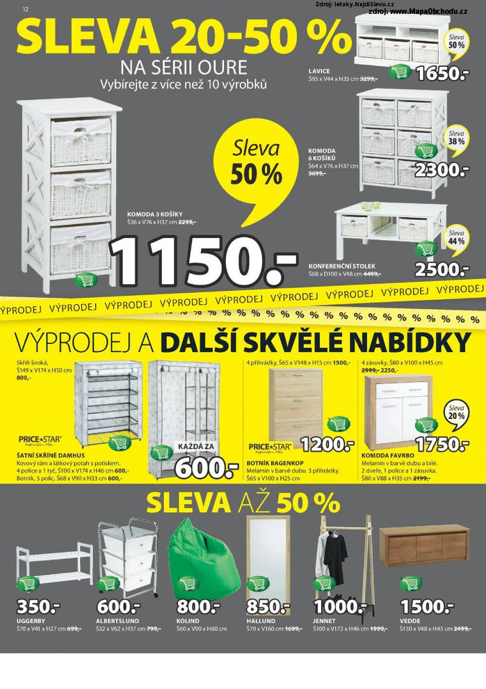 Stránka č. 12 - Akční leták Jysk