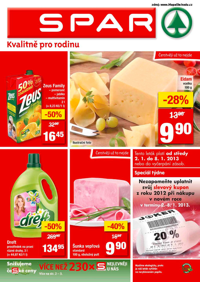 Stránka č. 1 - Akční leták Spar