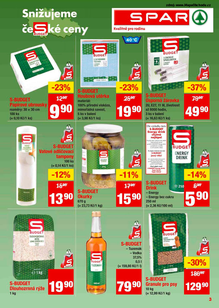 Stránka č. 3 - Akční leták Spar