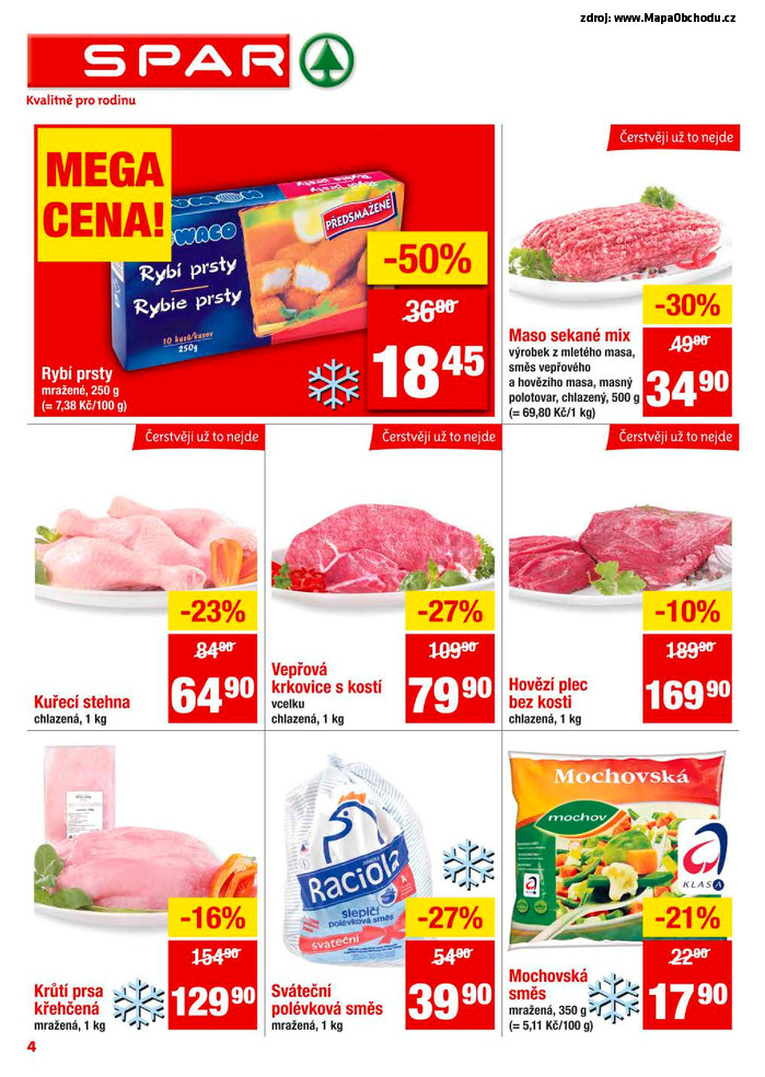 Stránka č. 4 - Akční leták Spar