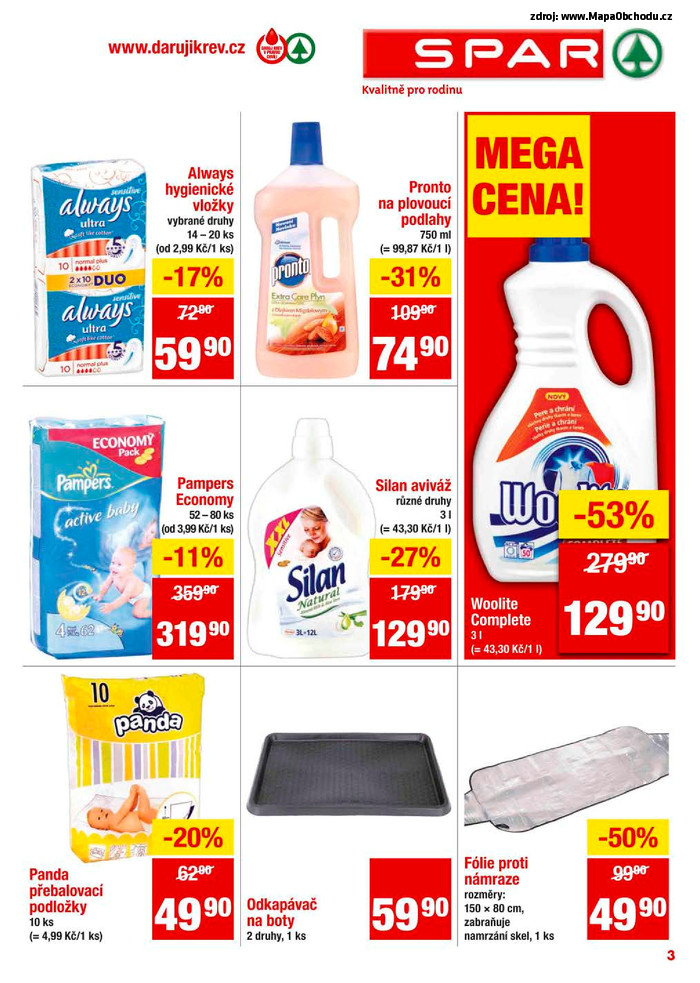Stránka č. 3 - Akční leták Spar