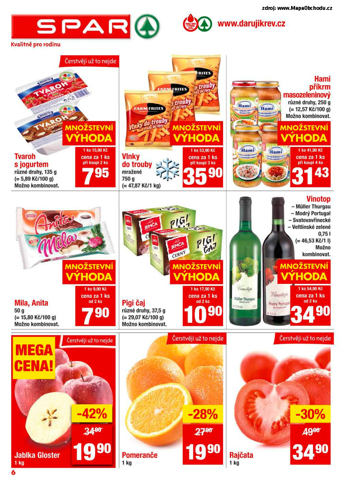 Stránka č. 6 - Akční leták Spar
