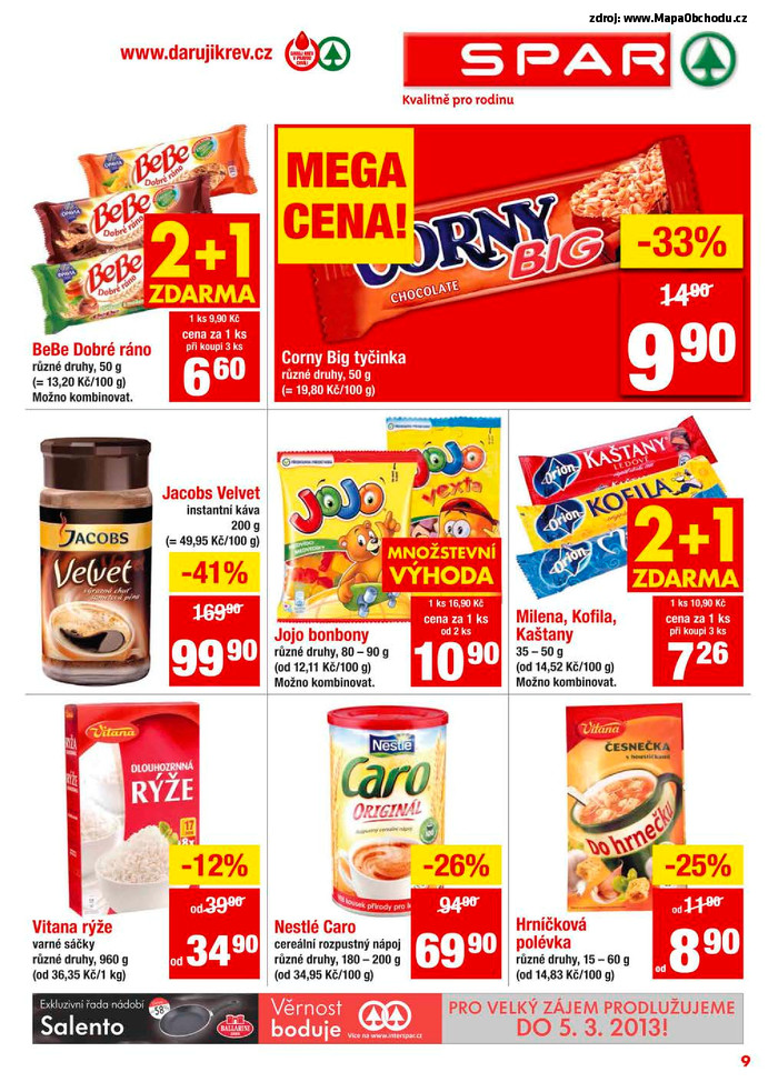 Stránka č. 9 - Akční leták Spar