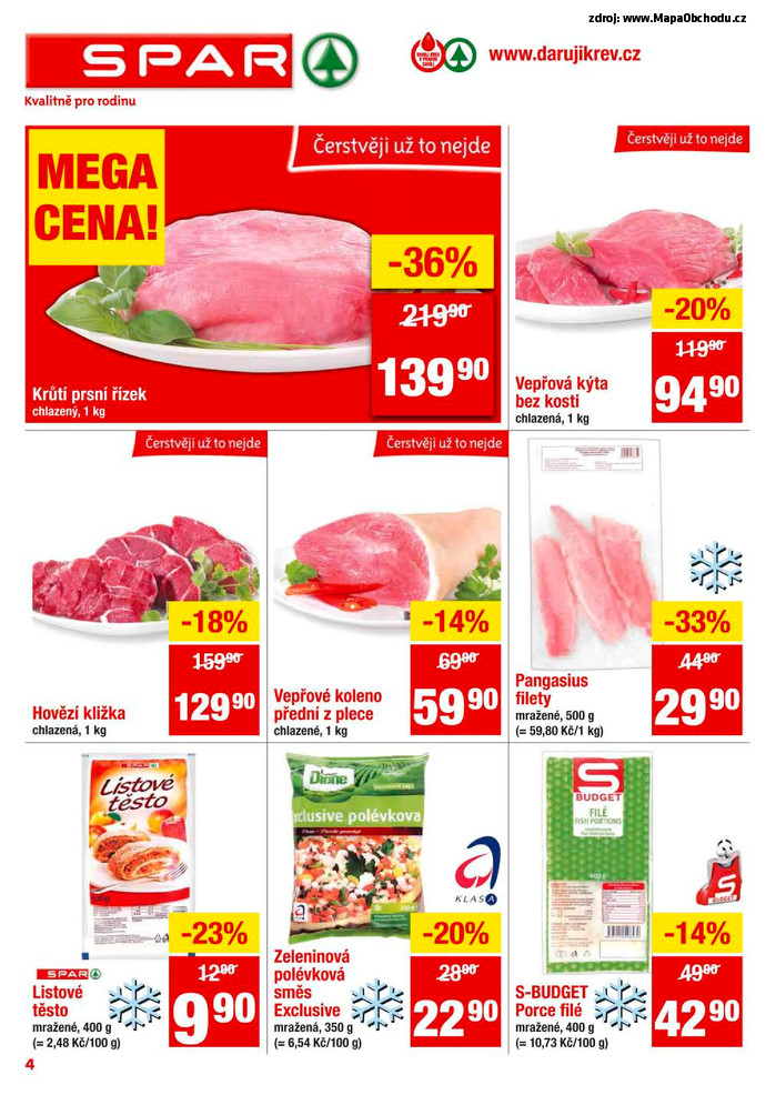 Stránka č. 4 - Akční leták Spar
