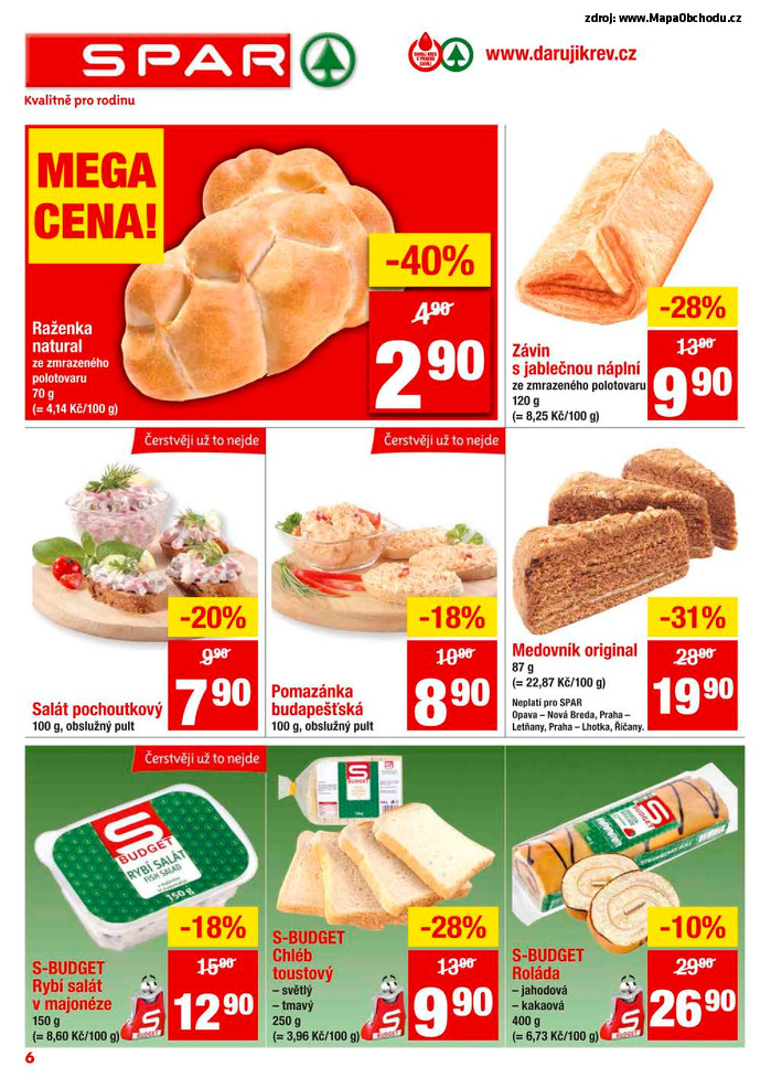 Stránka č. 6 - Akční leták Spar