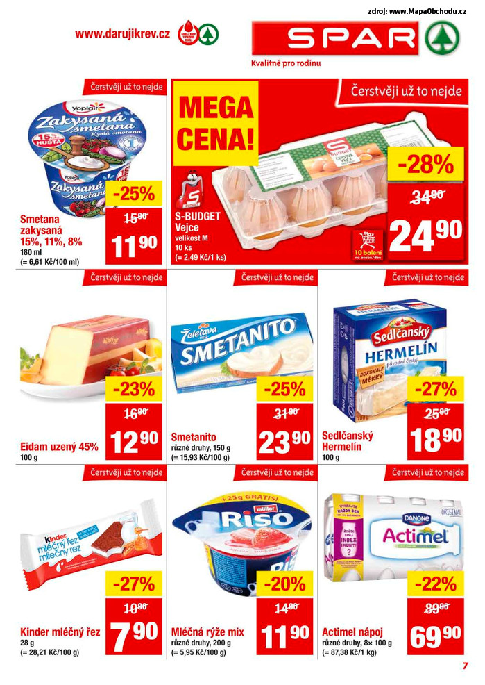 Stránka č. 7 - Akční leták Spar