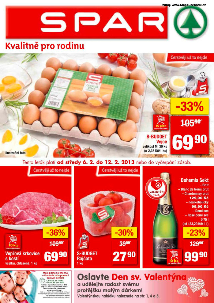 Stránka č. 1 - Akční leták Spar