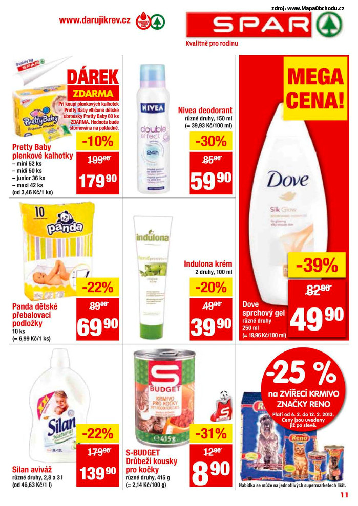 Stránka č. 11 - Akční leták Spar