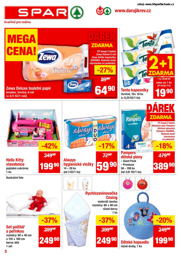 Stránka č. 2 - Akční leták Spar