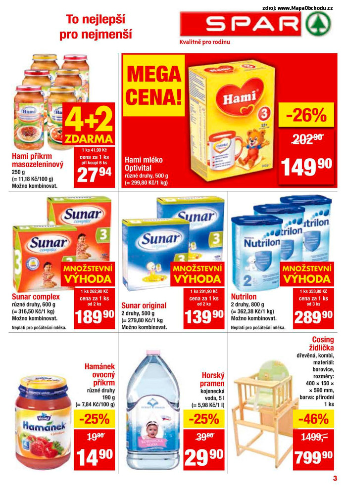 Stránka č. 3 - Akční leták Spar