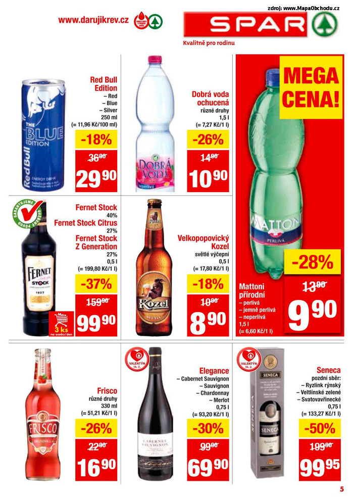 Stránka č. 5 - Akční leták Spar