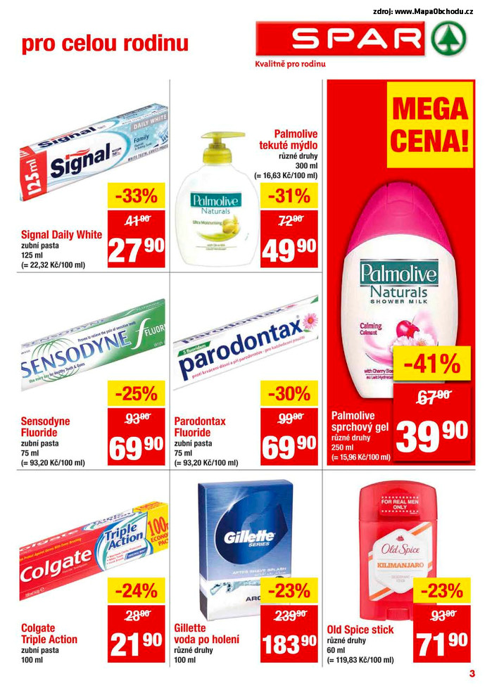 Stránka č. 3 - Akční leták Spar