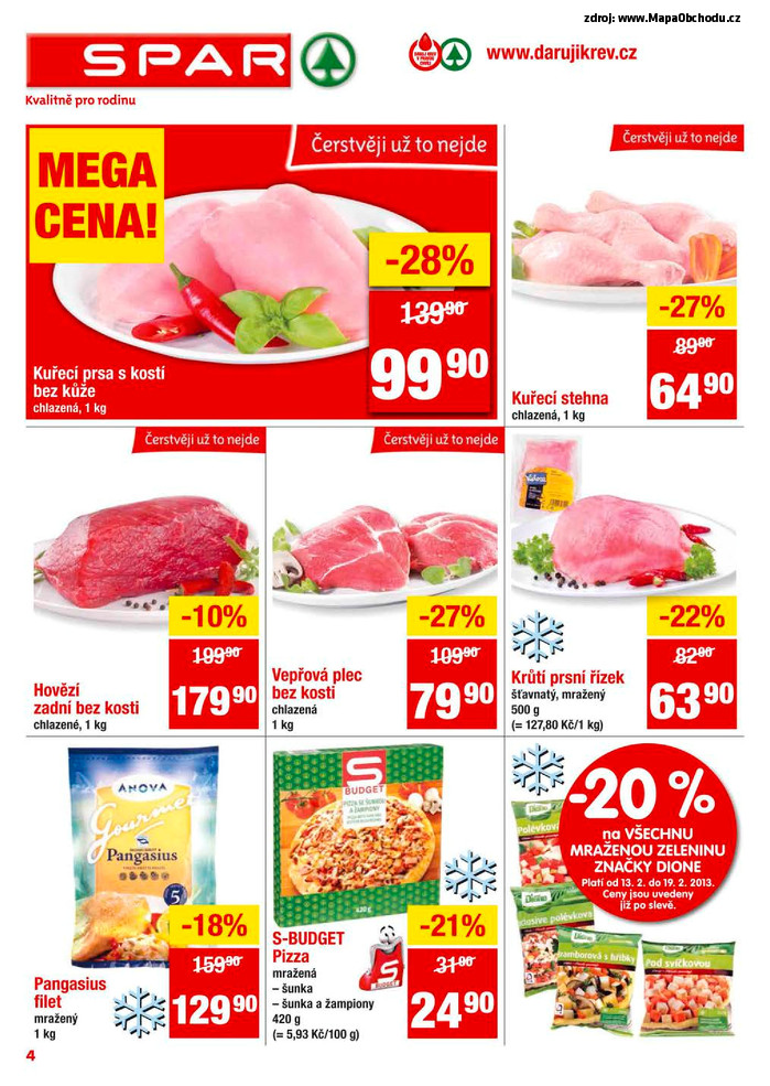 Stránka č. 4 - Akční leták Spar