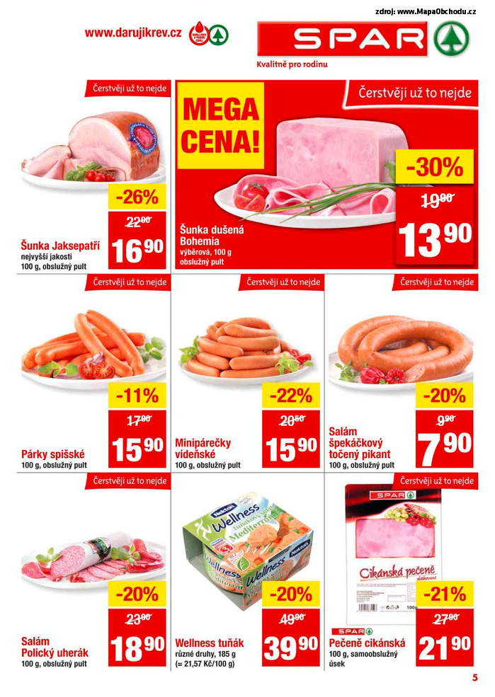Stránka č. 5 - Akční leták Spar