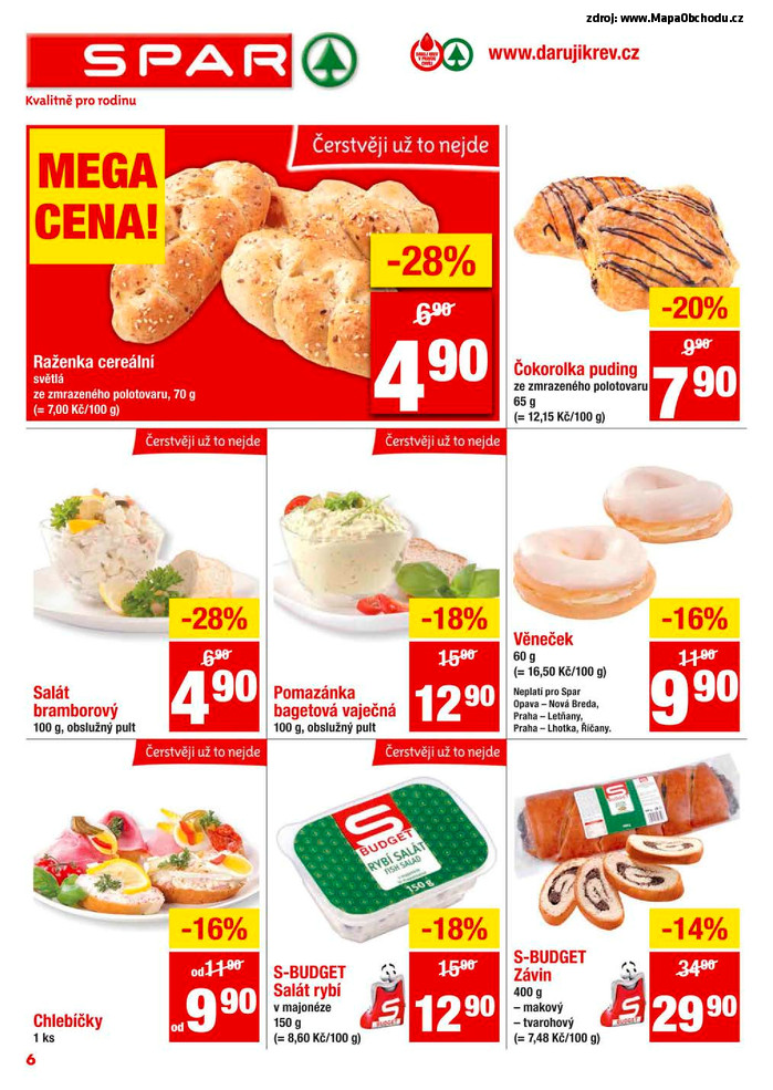 Stránka č. 6 - Akční leták Spar