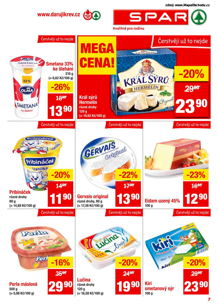 Stránka č. 7 - Akční leták Spar