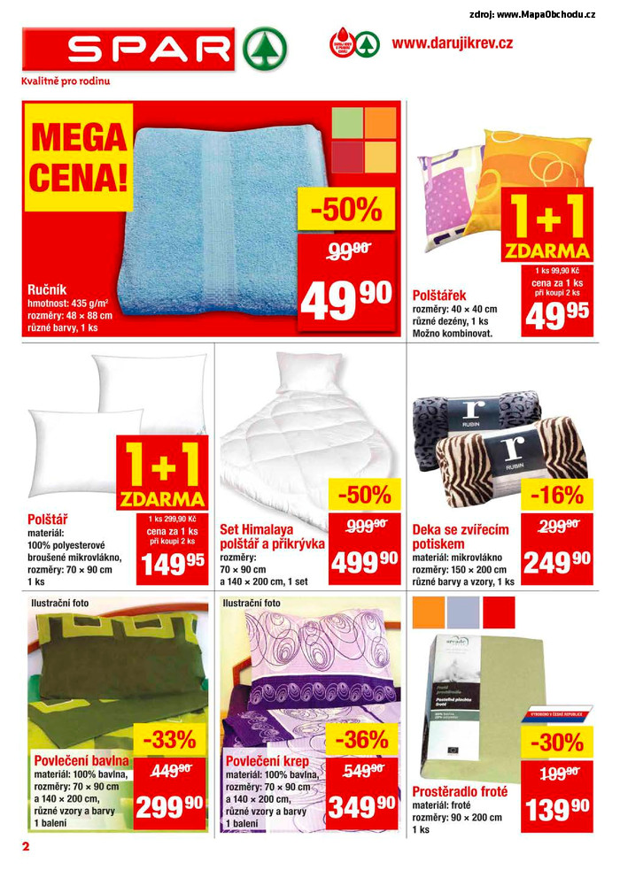 Stránka č. 2 - Akční leták Spar