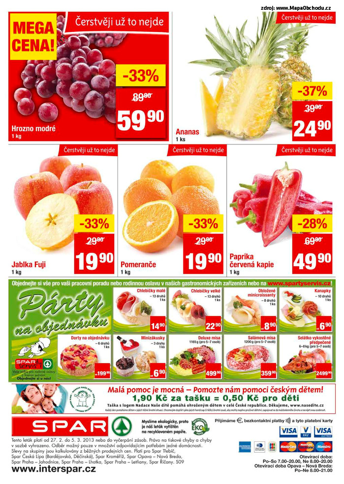 Stránka č. 12 - Akční leták Spar
